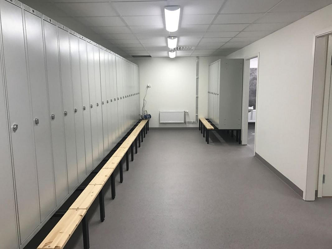 Production hall, Office and workshop, Södertälje Sweden | BORGA