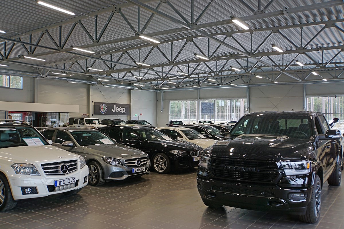 Car showroom, Lidköping Sweden | BORGA