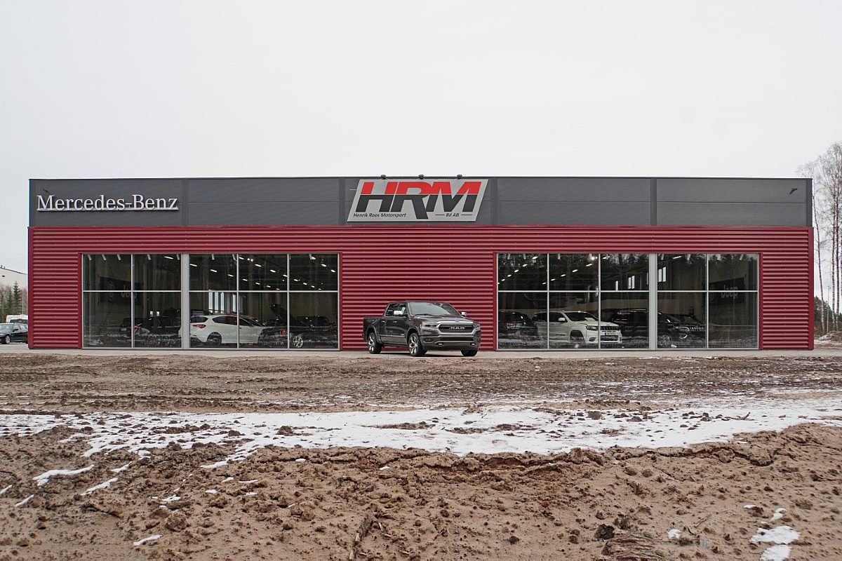Car showroom, Lidköping Sweden | BORGA