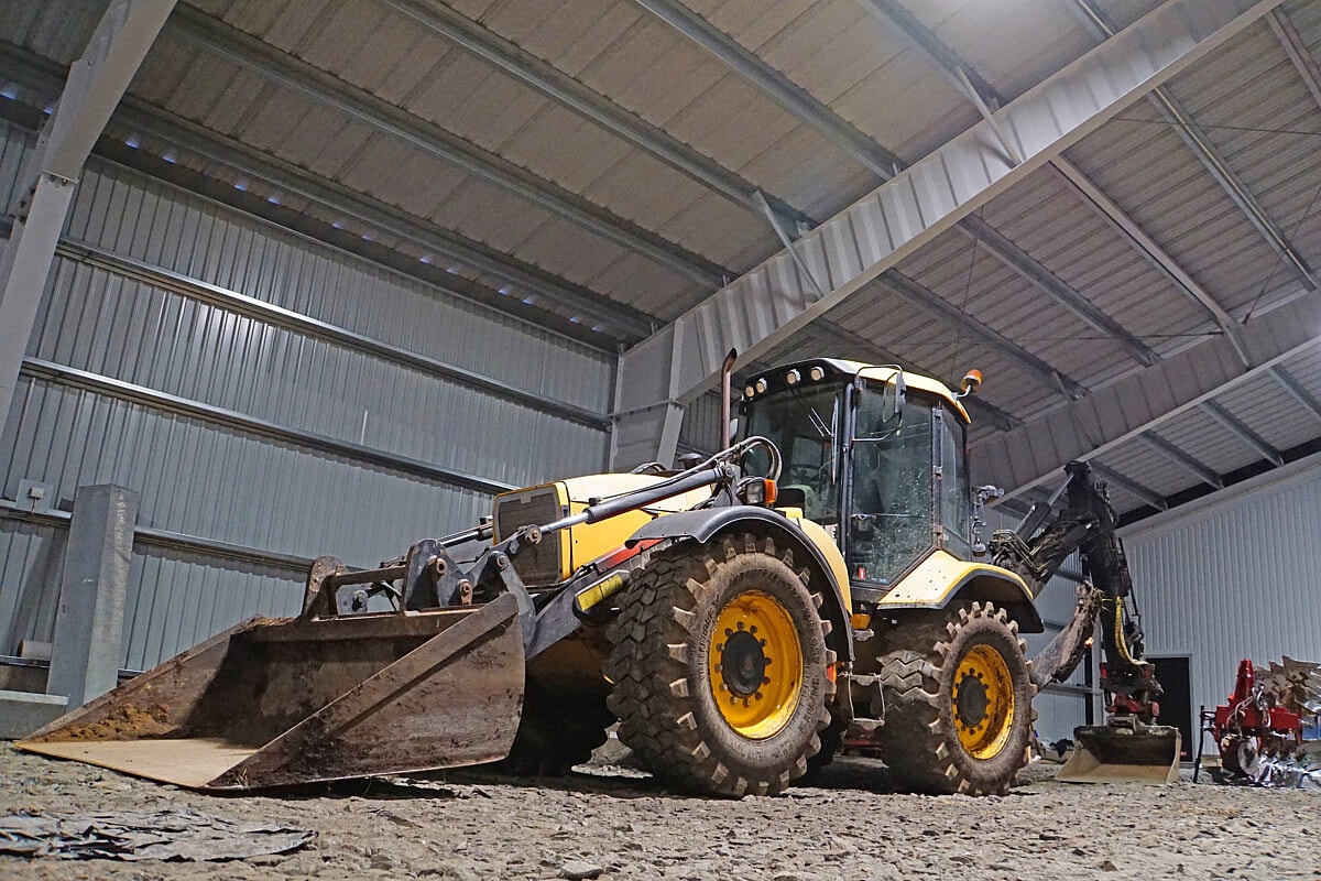 Maskinhall med tvätthall | BORGA