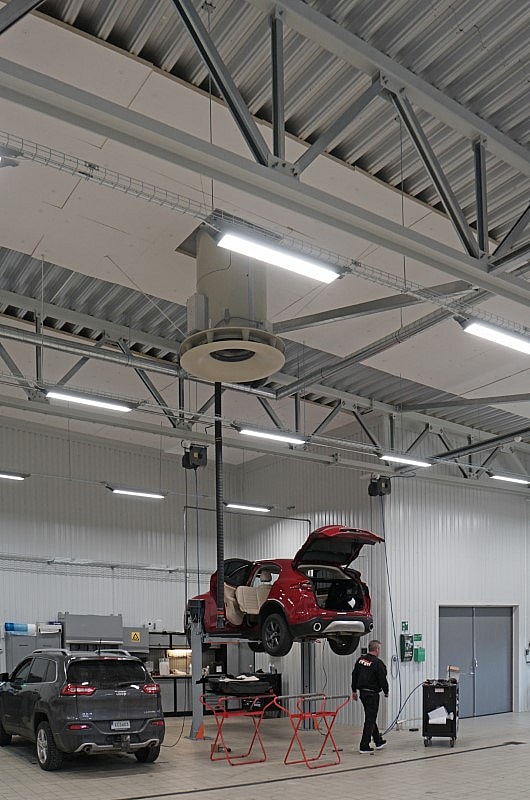 Car showroom, Lidköping Sweden | BORGA