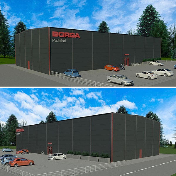 BORGA | Padel koncept A exterior